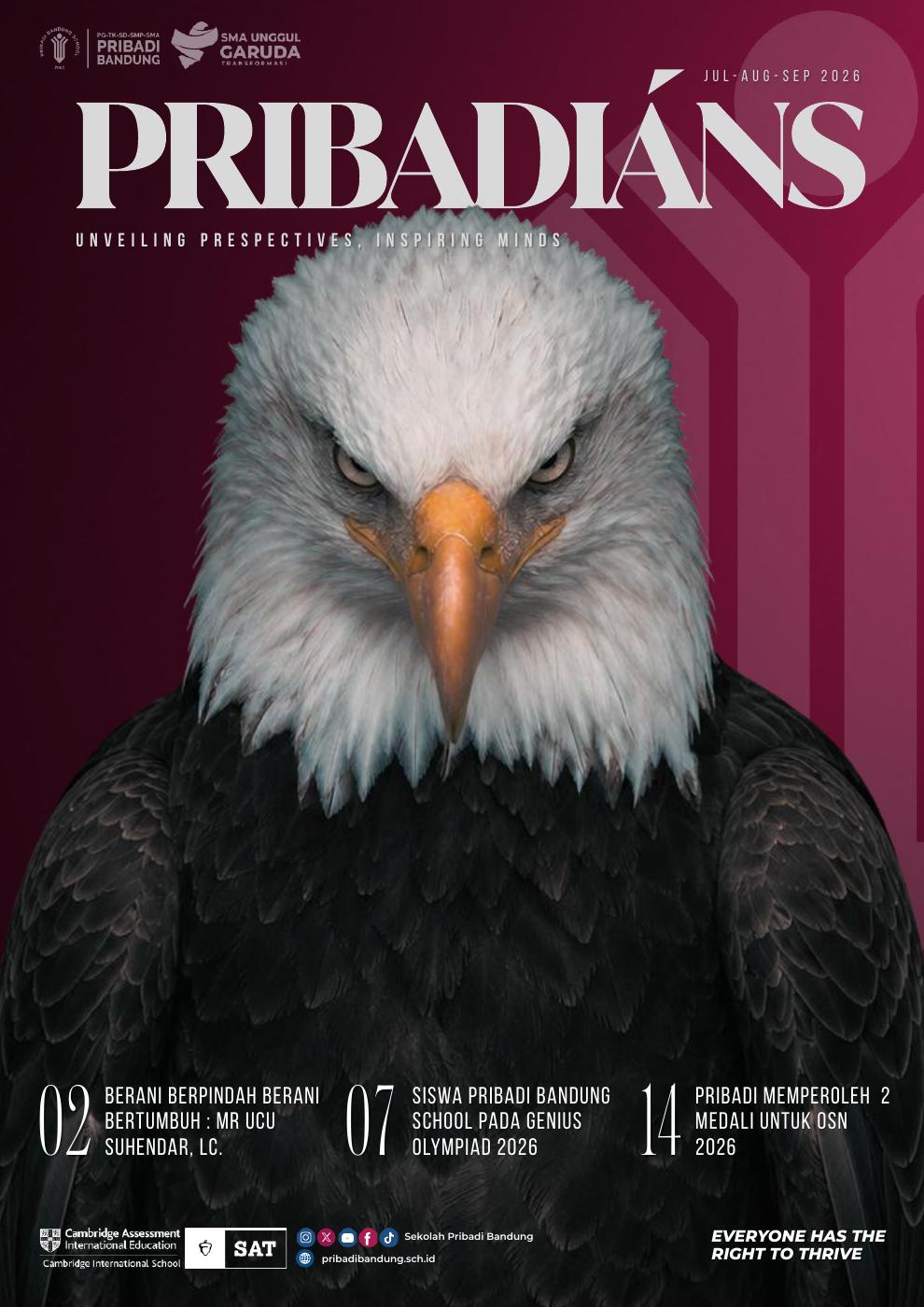 Majalah Pribadians Juli–September 2026 Kini Tersedia